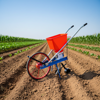 Épandeur d'engrais manuel portable, outil de semis multifonctionnel pour le soja, le maïs et les céréales - Utilisation agricole permettant de gagner du temps