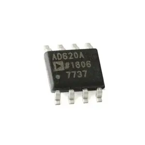 Fábrica direta AD620ARZ AD620A baixa potência instrumentação amplificador IC patch SOP-8 integrado chip componentes