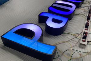 Hộp đèn quảng cáo chữ cái ngoài trời <span class=keywords><strong>LED</strong></span> 3D tùy chỉnh, đổi màu RGB đầy đủ - Product Image 5