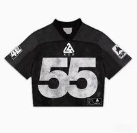 Maillot de basketball personnalisable unisexe à col en V, respirant, à manches courtes, avec impression numérique couleur sur maille, livraison rapide, haute qualité