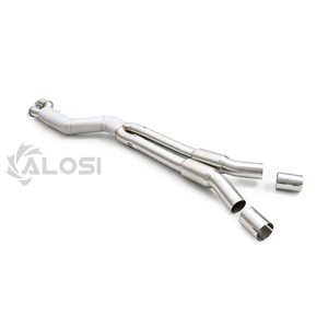 Vente directe d'usine, adapté aux BMW G80 M3 G81 M3 Touring G82 M4 G87 <span class=keywords><strong>M2</strong></span>, tuyau d'échappement intermédiaire en acier inoxydable - Product Image 5