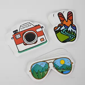 Custom Sticker Printing Self- Adhesive Waterproof Vinyl PVC Label Logo Sticker Printing Die Cut Stickers