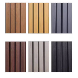 공장 공급 업체 사용자 정의 Wpc 벽 패널 외부 야외 고체 및 중공 Wpc 기타 보드 복합 클래딩 220*26mm - Product Image 4