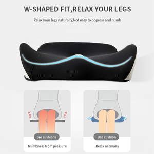 เบาะรองนั่งเมมโมรี่โฟม OEKO <span class=keywords><strong>TEX</strong></span> พร้อมโลโก้สั่งทำพิเศษ ช่วยลดแรงกดทับ นั่งสบาย พร้อมหมอนรองหลัง สำหรับนั่งนาน - Product Image 6