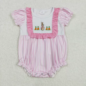 Vêtements de Pâques en gros pour enfants : Ensembles brodés Lapin et Carotte, Tenues Printanières pour Bébés et Tout-petits Garçons et Filles, Vêtements de Boutique - Product Image 5