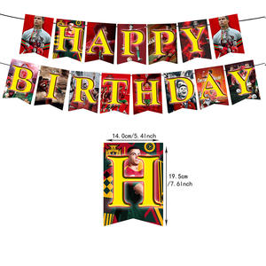 <span class=keywords><strong>Real</strong></span> <span class=keywords><strong>Benzema</strong></span> Club Rétro Imprimé Ballons Gâteau Toppers & Bunting Football Équipe Football Fête D'anniversaire Décoration Cadeaux Cristian0 - Product Image 6