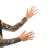 Vache vivante Friesian, Holstein, heifs, Collection de semis, gants PE, Guantes de Latex steril