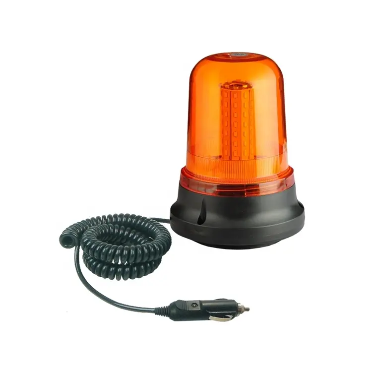 High quality low price LED forklift warning light A circular flashing sound and light signal lamp on the roof of an engineering