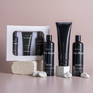 Shampooing et après-<span class=keywords><strong>shampoing</strong></span> pour cheveux, marque distributeur, extension naturelle, hydratant et lissant, produits de soin des frisottis secs - Product Image 2