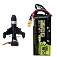 Batterie de drone de course à grande vitesse OEM Interceptor 380 km/h 1400-7000mAh 75C-170C LiCoO2 800 cycles
