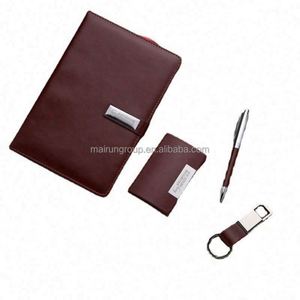 Juego de Regalo Ejecutivo Corporativo Personalizado de Lujo, Cuaderno A5, Tarjetero, Llavero, Regalo Promocional Ejecutivo - Product Image 5