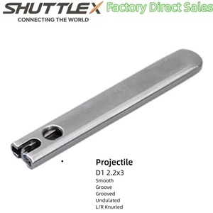 Hochwertige Direktverkäufe vom Hersteller SHUTTLEX Marke Projectile D1 2.2x3 1900GR Glatt 911.812.202 für Projectile-Webmaschinenteile - Product Image 2