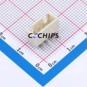 WAFER-HA2.54-4PWZ-Y62 Wire-to-Board Pin Header Bent Lead Through Hole,P=2.5mm Connector 1x4P 2.5mm Right Angle Insert XHB - Product Image 1