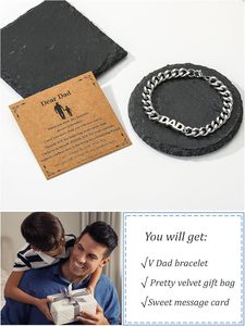 Venta al por mayor <span class=keywords><strong>de</strong></span> pulseras <span class=keywords><strong>de</strong></span> cadena <span class=keywords><strong>de</strong></span> estilo cubano para los hombres accesorios <span class=keywords><strong>de</strong></span> moda para el día del padre o el <span class=keywords><strong>cumpleaños</strong></span> del <span class=keywords><strong>hijo</strong></span> - Product Image 6