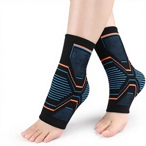 Attelle de soutien de <span class=keywords><strong>cheville</strong></span> et de pied pour l'arthrite, haute élasticité, soulagement de la douleur, stabilisateur pour fasciite plantaire, récupération des entorses, enveloppe de compression - Product Image 1