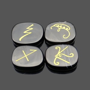 Diy fábrica profesional fabricante de grabadores de piedra piedras preciosas grabadas inspiradoras piedras de chakra crudas cristales - Product Image 3