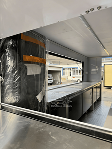 Café mobile en conteneur préfabriqué de 20 pieds pour l'extérieur, avec cuisine intégrée - Product Image 3