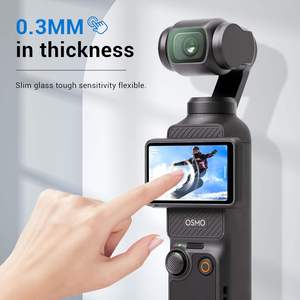 Protector de Pantalla de Vidrio Templado para Cámara DJI Osmo Pocket 3, Dureza 9H, Antirrayas, Borde Curvo, Ultra Transparente, LCD - Product Image 4