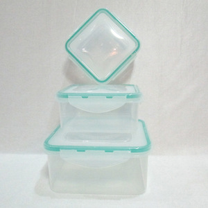 Sealed Box Square Food <b>Storage</b> <b>Container</b> Transparent Clip On Lid Airtight Refrigerator Use - Product Image 5