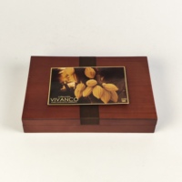 Boîte cadeau en bois/MDF personnalisée pour chocolats, gravée, avec ruban, forme personnalisée, OEM/ODM disponible, plusieurs couleurs, vente en gros d'usine