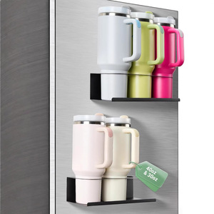 Magnetic Cup Holder Wall Mounted 40oz 30oz With Handle Fridge Organizer - Product Image 3