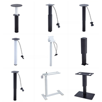 Mécanisme de levage manuel à commande filaire pour pieds de table réglables en hauteur, idéal pour tables basses et bureaux – Quincaillerie de levage vertical haut/bas