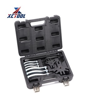 XCTOOL 10-Piece Gear Puller <b>Set</b> Carbon Steel Three-Jaw Auto Repair <b>Tools</b> Industrial Grade Model 6527 - Product Image 2