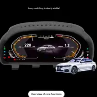 Panel de Instrumentos Digital de 12.3 Pulgadas para BMW Serie 5, Serie 6, Serie 7, X3, X4, X5, X6, F10, F11, F07, F25, F26, F15, F16 con Instalación sin Pérdidas