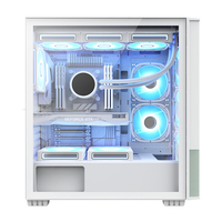 Alta calidad EATX Case RGB LED Desk Top Gaming Computer para Gamer PC & Server Venta caliente Desktop Tower