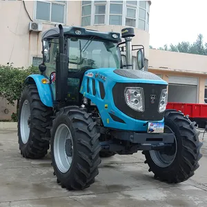 Trattori agricoli cinesi dell'attrezzatura agricola grande trattore agricolo 210HP trattore 4*4 della ruota con il rimorchio da vendere in Mongolia