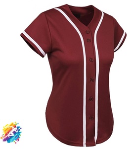 Maillot de basketball uni / Maillot de baseball personnalisé de haute qualité pour femmes, maillot de softball 2026, nouveau design - Product Image 5