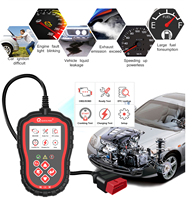 Herramienta de Diagnóstico de Automóviles Launch con Escáner OBD2/OBDII para Lectura de Datos PCM en Tiempo Real, Visualización de Códigos y Definiciones, EOBD, para Autos, SUV y Camionetas Ligeras
