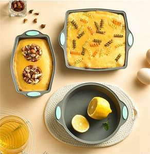 Ensemble de moules à gâteaux en <span class=keywords><strong>silicone</strong></span> 27 pièces Doublure de friteuse à air antiadhésive Moule à chocolat pour brownie 3D <span class=keywords><strong>Plaque</strong></span> de poulet rôti au <span class=keywords><strong>four</strong></span> - Product Image 6