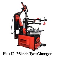 Démonte-pneus automatique inclinable 12-26 pouces avec ramasseur de pneus automatique Chent CH-850, roue max. 1100 mm