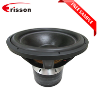 Usine directe 18 pouces fer Subwoofer voiture Woofer matériel haut de gamme pour l'amélioration audio de la voiture