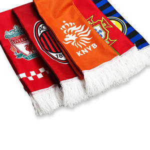 Bufanda Plegable Unisex de Poliéster para Aficionados al Fútbol, Diseños Personalizados de Fábrica de Souvenirs, para el Campeonato de la Liga - Product Image 6