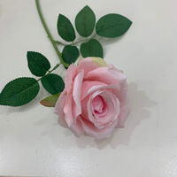 Hersteller Großhandel Künstliche Einzelne Seidenrosen in Rot, Weiß, Blau, Rosa, Lila, Maßgefertigte Dekorative Rosen