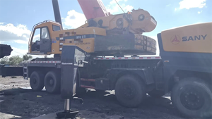 Sany รถบรรทุกมือสอง crane160ตันรถบรรทุกไฮดรอลิกเคลื่อนที่ได้เครน STC1600 160ตันสำหรับขายน้ำหนักบนราง2013ปี - Product Image 3