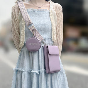 ¡Novedad de 2025! Bolso bandolera de cuero PU para teléfono, correa para teléfono móvil con monedero - Product Image 6