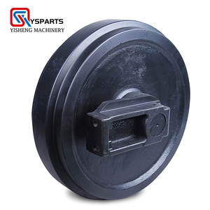 Rodillo tensor / Rueda tensora de oruga / Conjunto tensor delantero para excavadora PC200-8, piezas de maquinaria de construcción <span class=keywords><strong>20Y</strong></span>-<span class=keywords><strong>30</strong></span>-<span class=keywords><strong>00322</strong></span> - Product Image 1