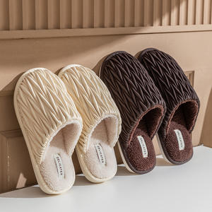 Zapatillas de invierno y otoño para toda la familia, antideslizantes, de piel gruesa, con punta cerrada, para hombre y mujer, aptas para interiores y exteriores, Evergreen - Product Image 6