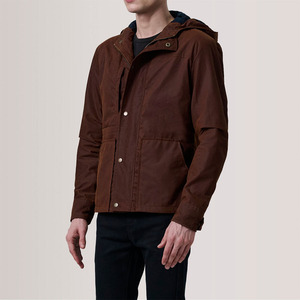 Customized Lightweight Breathable <b>Canvas</b> <b>Jacket</b> High Street Style Soft <b>Canvas</b> Fabric Winter <b>Jacket</b> Waterproof <b>Canvas</b> Rain <b>Jacket</b> - Product Image 5