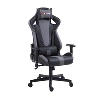 Chaise de jeu de course grise personnalisée de haute qualité, design moderne, Silla Gamer, chaise d'ordinateur ergonomique abordable pour la maison et le bureau