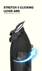 Tondeuse à cheveux JAME HC-9904A haute vitesse jusqu'à 9000 tr/min, corps métallique avec base de charge, machine à coiffer pour hommes, pour salon de coiffure - Product Image 5