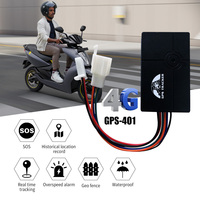 Micro rastreador GPS 4G para coche, sistema de alarma para vehículo Coban GPS401 con sirena, corte remoto de motor y aceite a través de la aplicación.