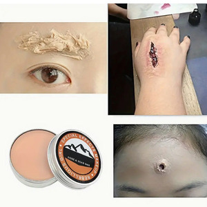 Cera para Maquillaje de Cine, Cuchillo para Halloween, Cicatriz, Cubre Boca y Nariz, Almohadilla para Dar Forma a <span class=keywords><strong>las</strong></span> Cejas para Mujer - Product Image 4