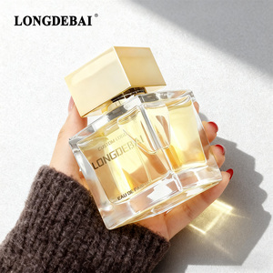 Best Selling Custom 30ml Perfume <b>Spray</b> <b>Bottle</b> 50ml Perfume Glass <b>Bottle</b> 100ml Black Square <b>Empty</b> Perfume <b>Bottle</b> with Gold Lid - Product Image 2