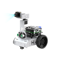 Coche robot inteligente Hiwonder para niños, material didáctico GoGoPi con tutoriales detallados y código fuente