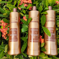Crème lissante professionnelle à la kératine brésilienne bio 1000 ml pour soins capillaires en gros