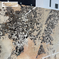 Maßgefertigte Luxuriöse Brasilianische Transluzente Polierte Quarzit Natursteinplatten Wasserbeständig Langlebig Modernes Design für die Küche